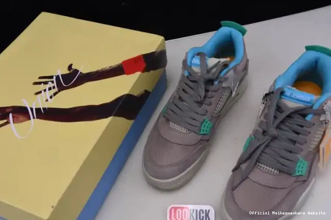 Official Maikesneakers DJ5718-242 Anniversary Union Haze 30th Taupe Jordan 4 Air Retro SP 0527